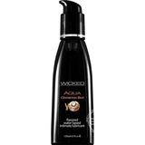 Wicked Aqua Water Based Flavored Intimate Lubricant Cinnamon Bun - Romantic Blessings