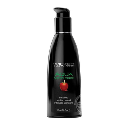 Wicked Aqua Water Based Flavored Lubricant Candy Apple - Romantic Blessings