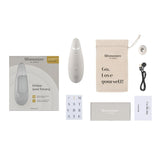 Womanizer Premium 2 Rechargeable 14 Level Clitoral Stimulator with Autopilot - Romantic Blessings