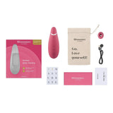 Womanizer Premium 2 Rechargeable 14 Level Clitoral Stimulator with Autopilot - Romantic Blessings