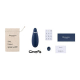 Womanizer Premium 2 Rechargeable 14 Level Clitoral Stimulator with Autopilot - Romantic Blessings