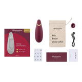 Womanizer Premium 2 Rechargeable 14 Level Clitoral Stimulator with Autopilot - Romantic Blessings
