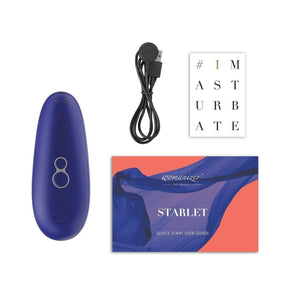 Womanizer Starlet 2 Pleasure Air 4 Level Waterproof Clitoral Stimulator - Romantic Blessings