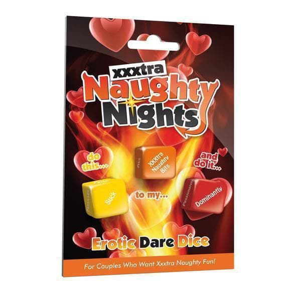 Xxxtra Naughty Nights Erotic Dare Couples Naughty Fun Dice Game - Romantic Blessings