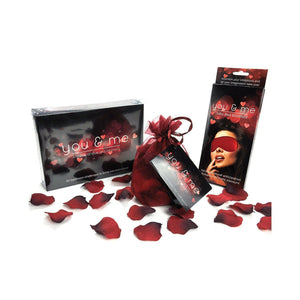 You & Me 3 Piece Couples Foreplay Bundle & Game Kit - Romantic Blessings