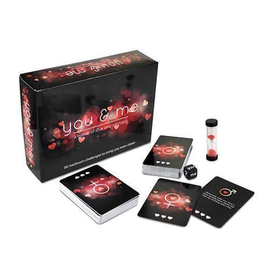 You & Me Card Couples Foreplay and Sex Exploration Game - Romantic Blessings