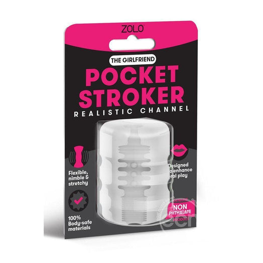 Zolo Girlfriend Pocket Stroker Ribbed Texture - Romantic Blessings