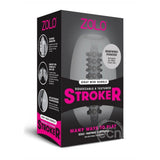 Zolo Squeezable & Textured Mini Bubble Male Masurbator Non Vibrating - Romantic Blessings