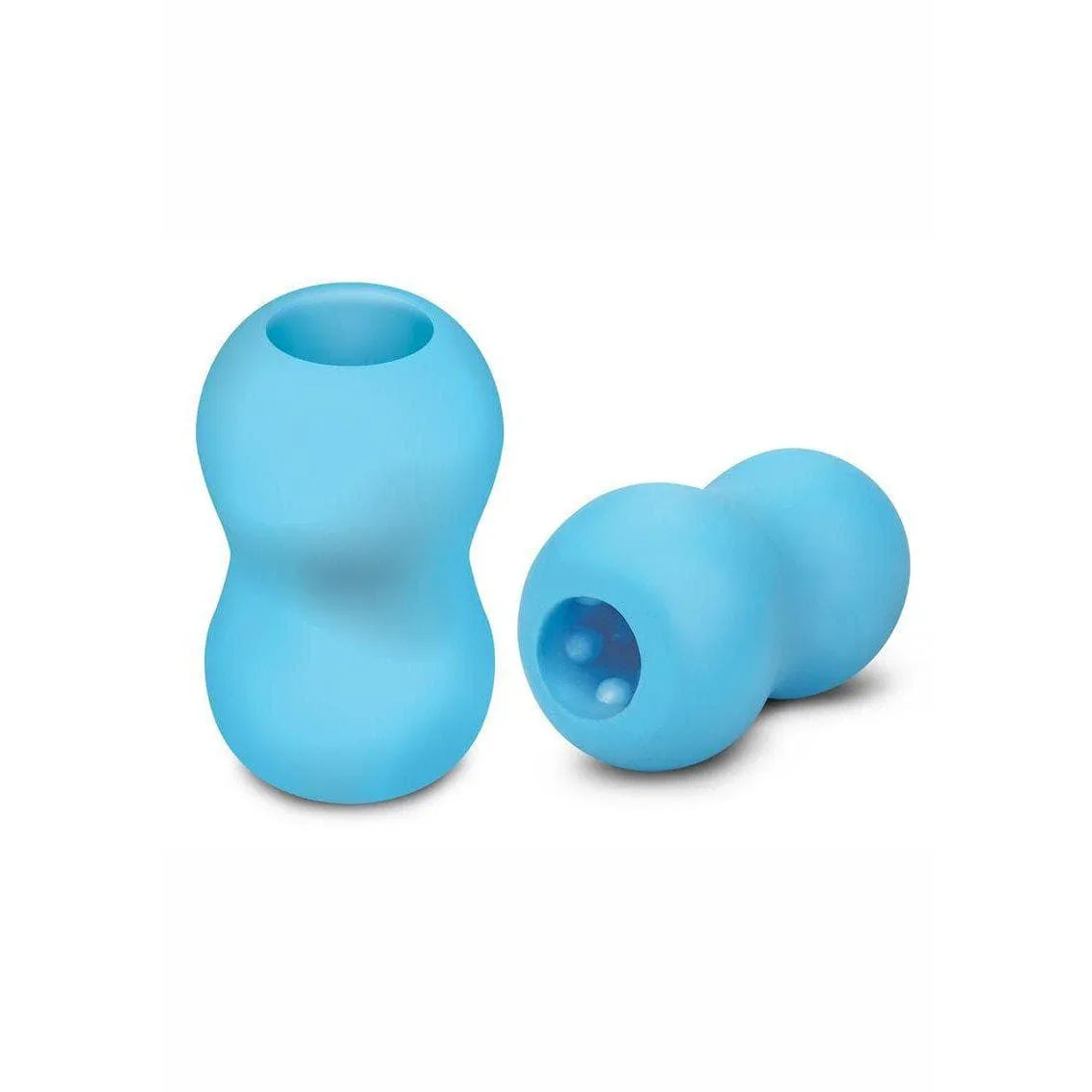 Zolo Squeezable & Textured Mini Double Bubble Male Stroker Non Vibrati - Romantic Blessings Zolo Squeezable & Textured Mini Double Bubble Male Stroker Non Vibrati - Romantic Blessings
