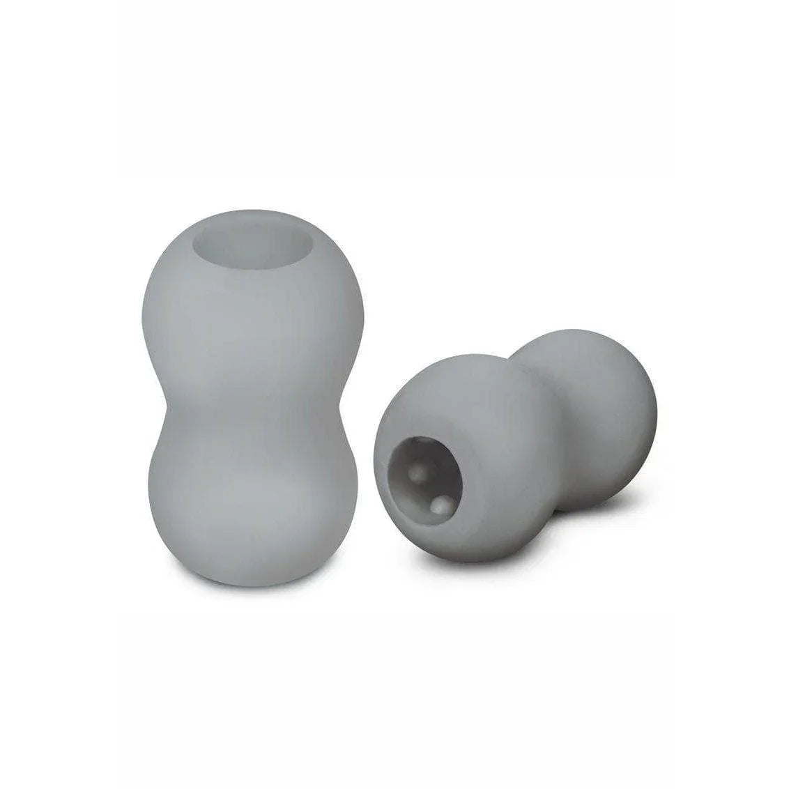 Zolo Squeezable & Textured Mini Double Bubble Male Stroker Non Vibrating - Romantic Blessings