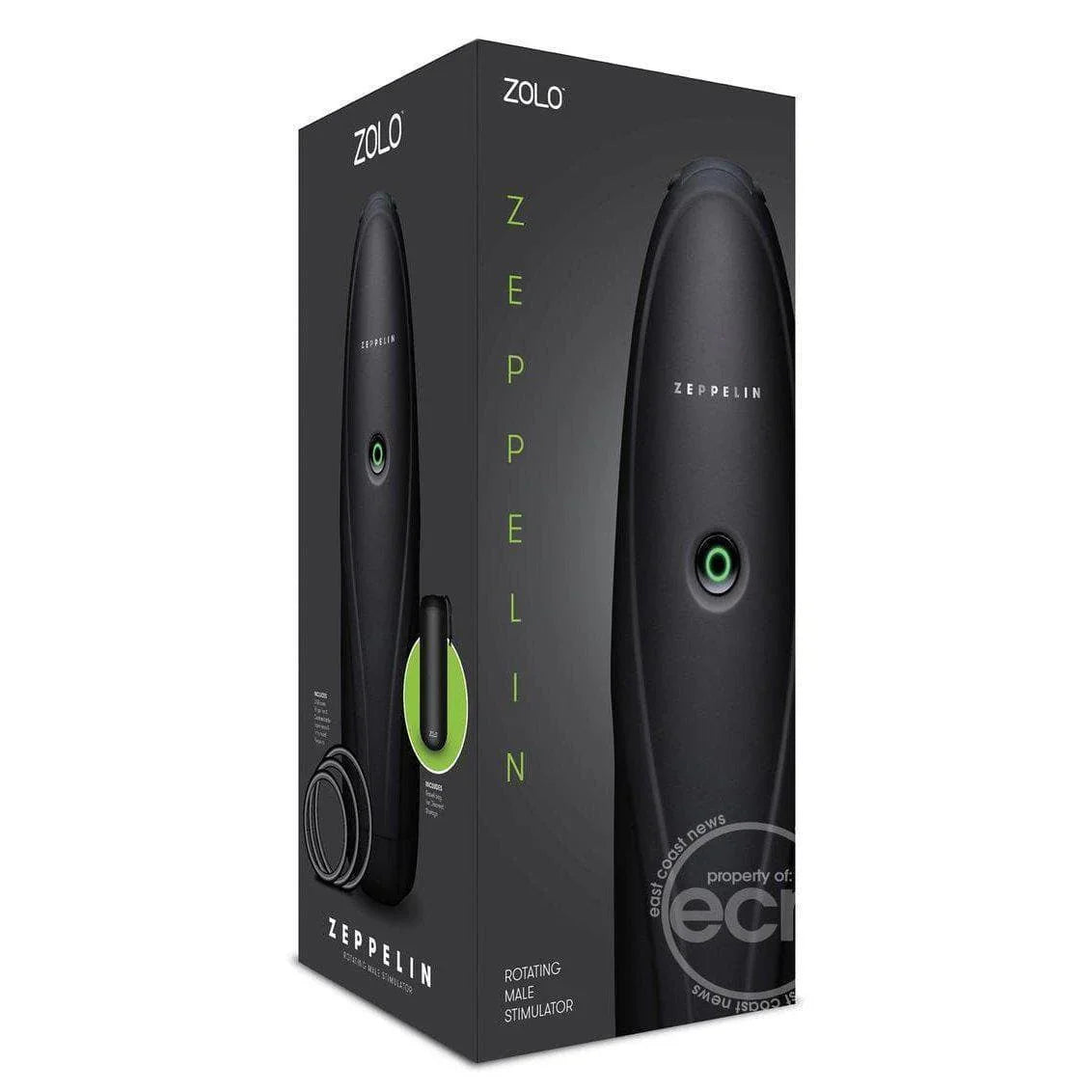 Zolo Zeppelin Rotating Male Handjob Foreplay Textured Stroker - Romantic Blessings