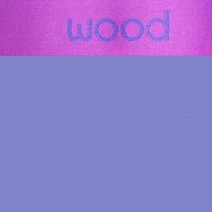 Wood Men's Soft Modal Cotton Blend Thong Light Purple - Romantic Blessings