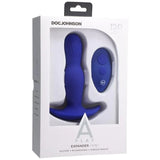 A-Play 12 Level Expander Rechargeable Silicone Anal Plug with Remote Control - Romantic Blessings