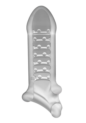 OptiMALE Penis Girth and Length Extender with Ball Strap Thin Frost