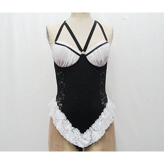 Escante Maid for Night Black/White One Size - Romantic Blessings