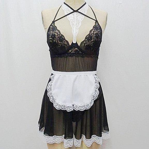 Escante Maid for Hire Black/White - Romantic Blessings