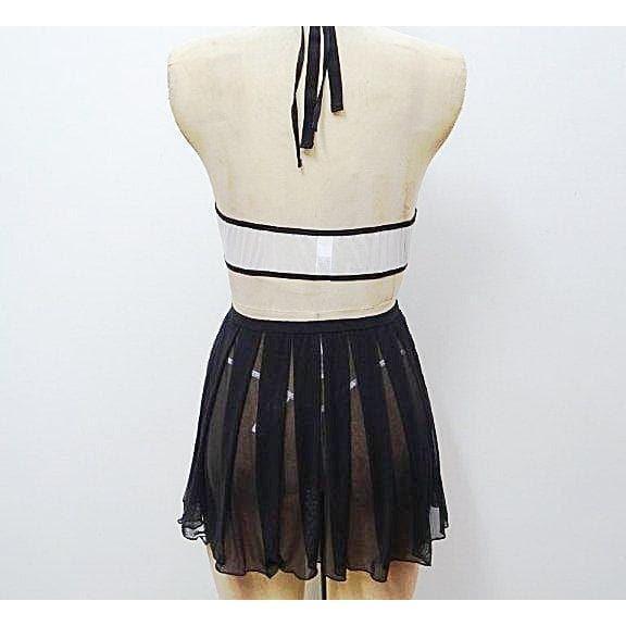 Escante Euphoria French Maid with Headpiece Black/White Queen - Romantic Blessings