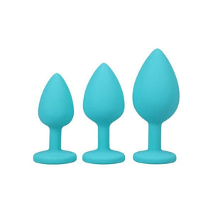 A-Play Silicone Anal Plugs Trainer 3 Piece Set - Romantic Blessings