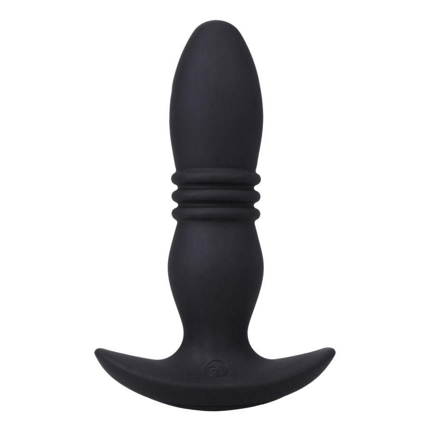 A-Play Rise Silicone Rechargeable Vibrating Anal Plug with Remote Control - Romantic Blessings