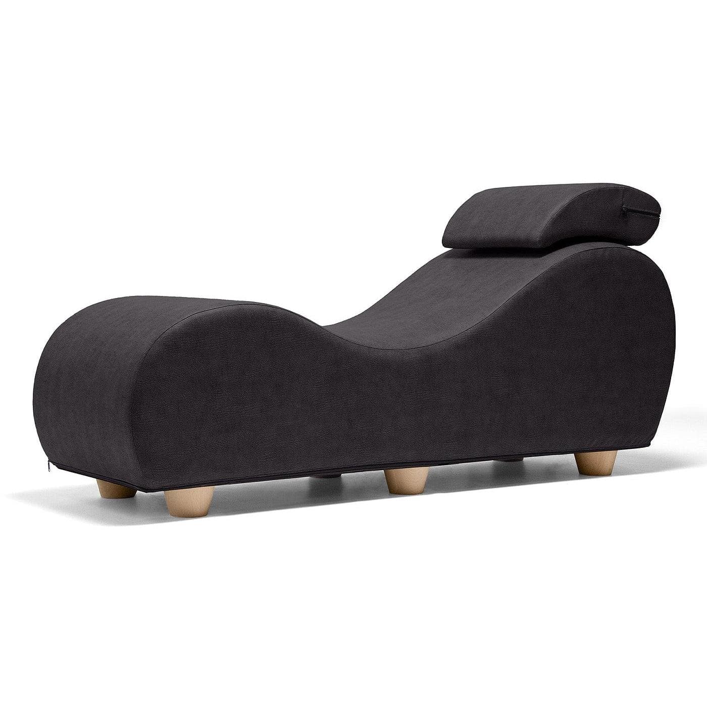 Liberator Esse Chaise II Luxurious Sex Chaise with Wood Feet - Romantic Blessings