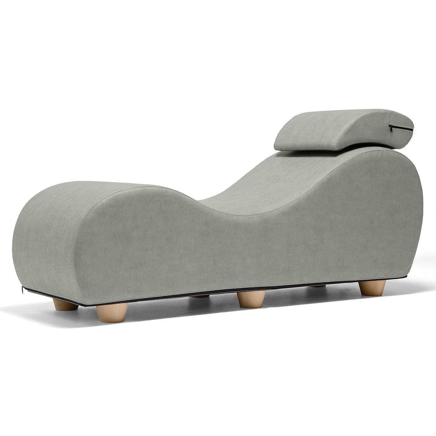 Liberator Esse Chaise II Luxurious Sex Chaise with Wood Feet - Romantic Blessings