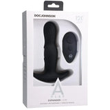 A-Play 12 Level Expander Rechargeable Silicone Anal Plug with Remote Control - Romantic Blessings