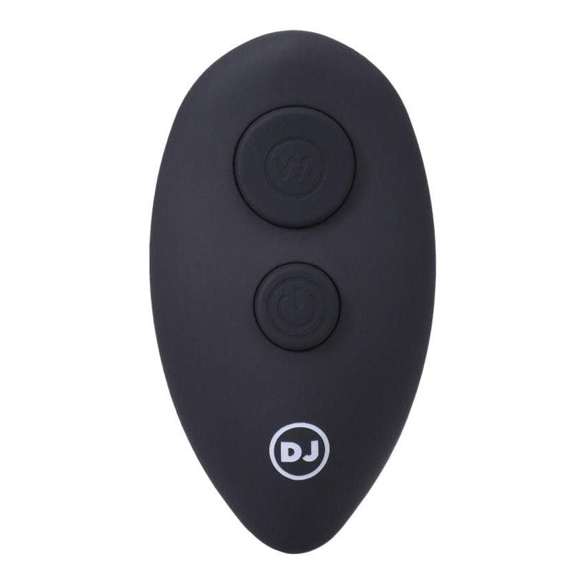 A-Play Shaker Rechargeable Silicone Beaded Anal Plug with Remote Control - Romantic Blessings