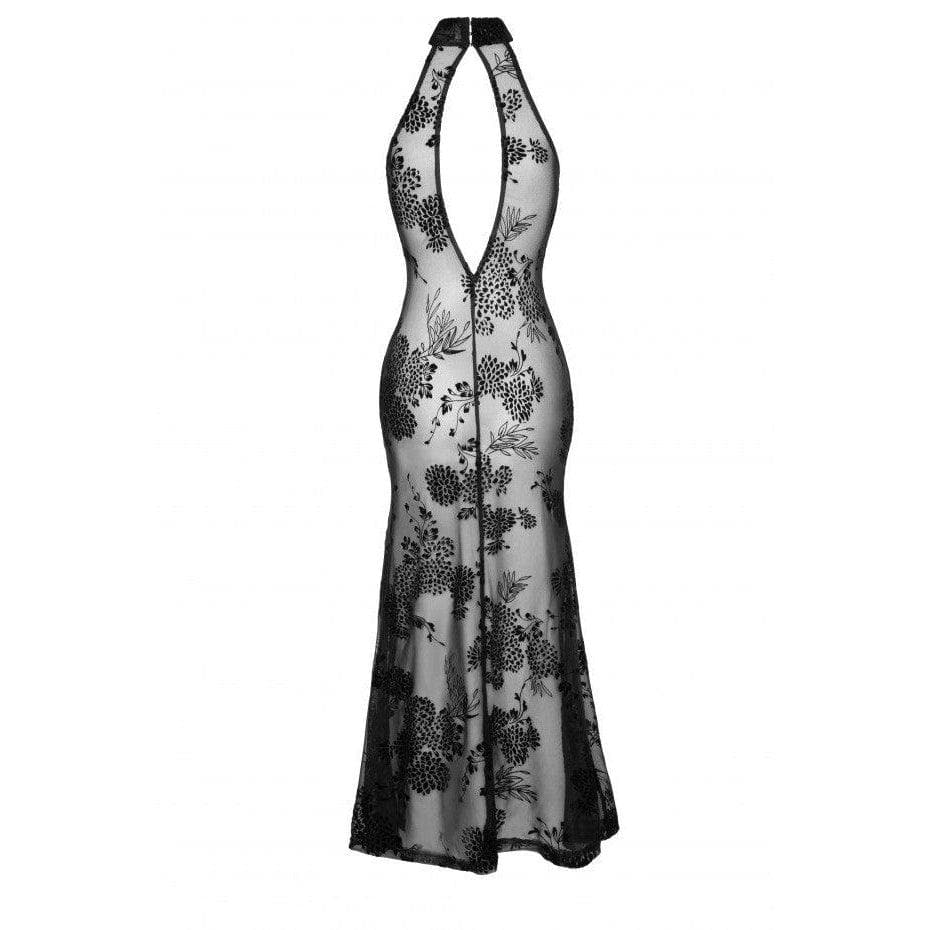 Noir Handmade Long Tulle Dress - Romantic Blessings