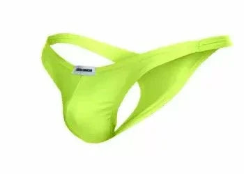 MaleBasics JUSTIN + SIMON Classic Tanga Male Jockstrap Neon Green