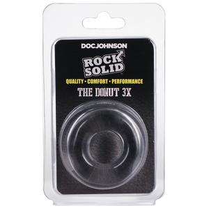 Rock Solid The 3X Donut Penis Ring 0.9 in Diameter