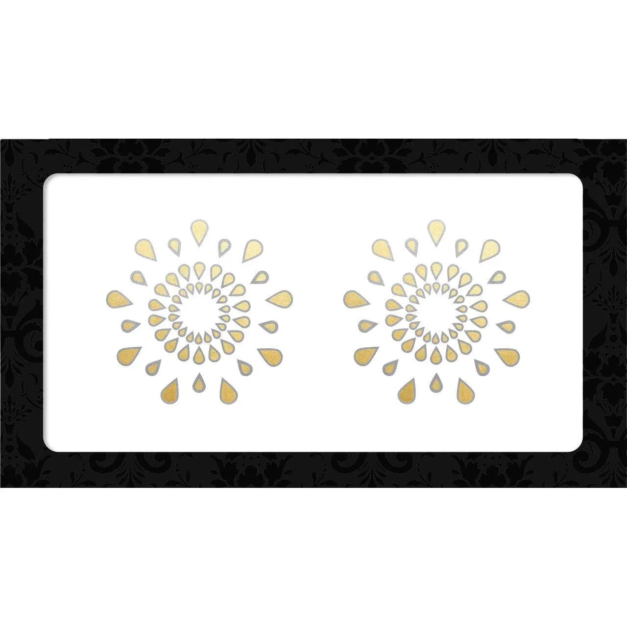 Gold/Silver Nipple Pasties Set of 2 One Size - Romantic Blessings