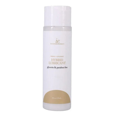 Intimate Enhancements Hybrid Lubricant Water & Coconut 4 oz - Romantic Blessings