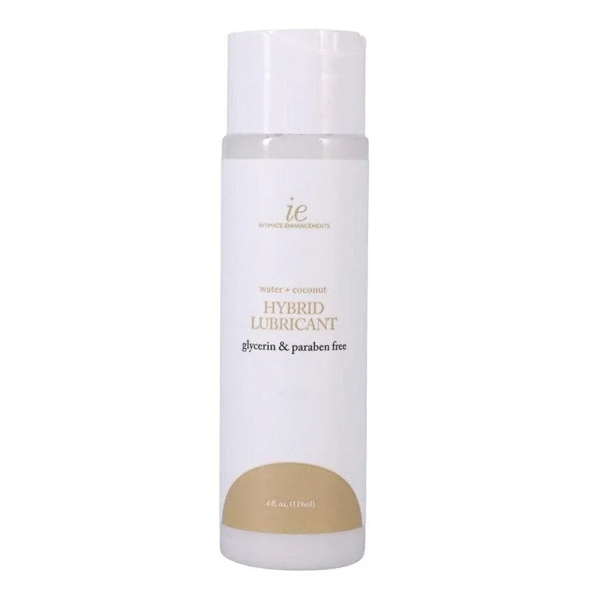 Intimate Enhancements Hybrid Lubricant Water & Coconut 4 oz - Romantic Blessings