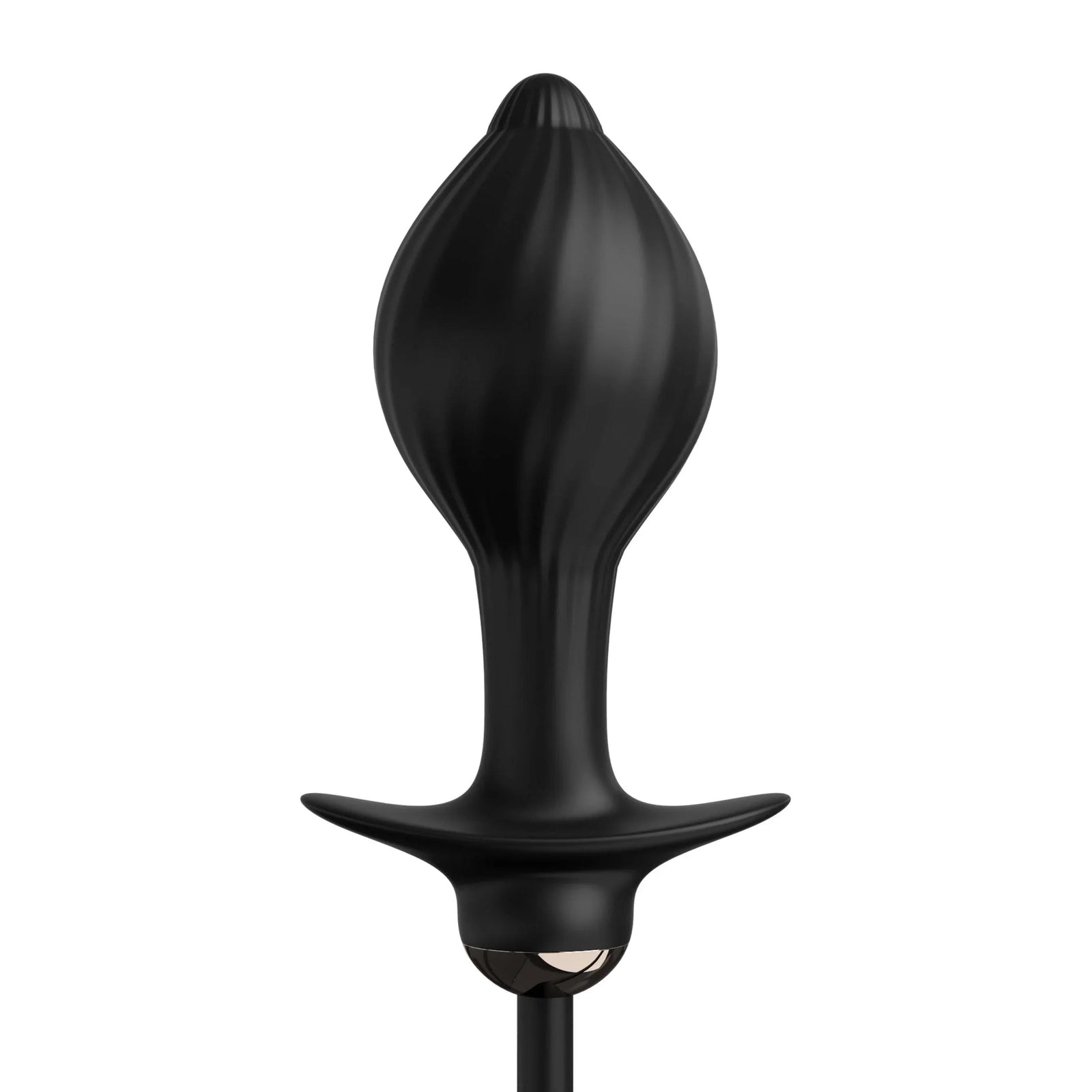 Anal Fantasy Elite Auto-Throb Rechargeable Silicone Inflatable Vibrating Butt Plug - Romantic Blessings