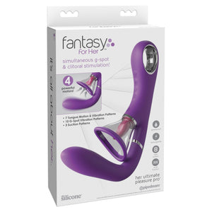 Fantasy For Her Ultimate Pleasure Pro Rechargeable Silicone Vibrator - Romantic Blessings