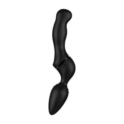 Nexus Revo Twist Waterproof Remote Control Rotating and Vibrating Massager Black - Romantic Blessings