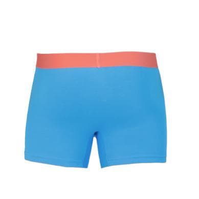 Wood Men's Super Soft Modal Blend 3 in Inseam Boxer Brief with Fly Malibu - Romantic Blessings