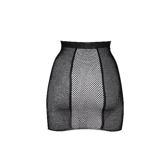 Shots Le Desir High-Waist Fishnet Skirt Black - Romantic Blessings