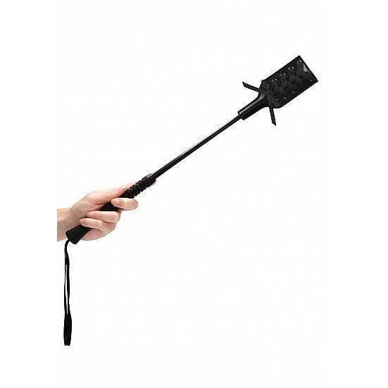 Shots Ouch! Laced-Up Crop Black/Black Large - Romantic Blessings