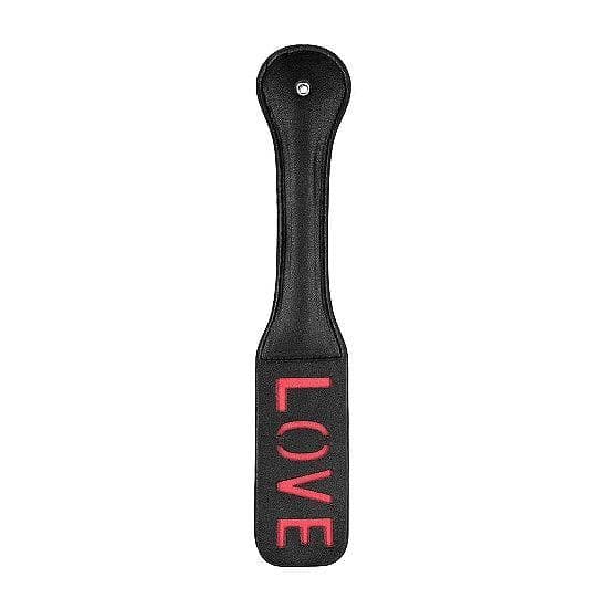 Shots Ouch! 'Love' Paddle Black - Romantic Blessings