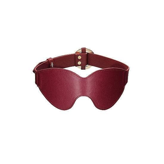 Shots Ouch! Halo Eye Mask Blindfold Burgundy - Romantic Blessings
