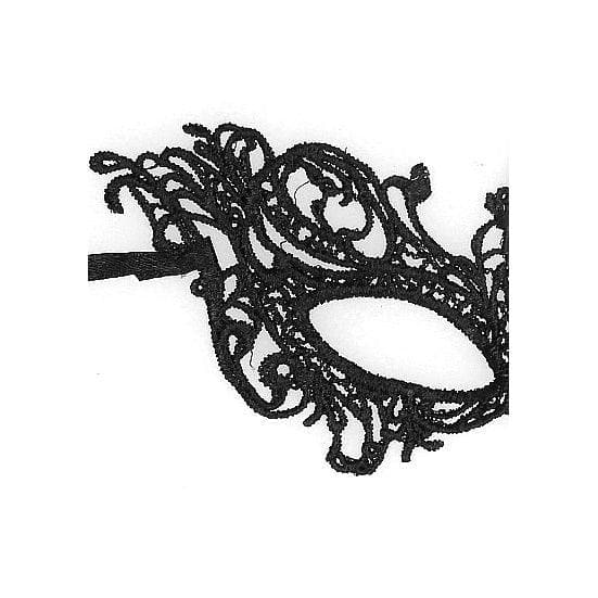 Ouch! Lace Eye-Mask Royal Black - Romantic Blessings