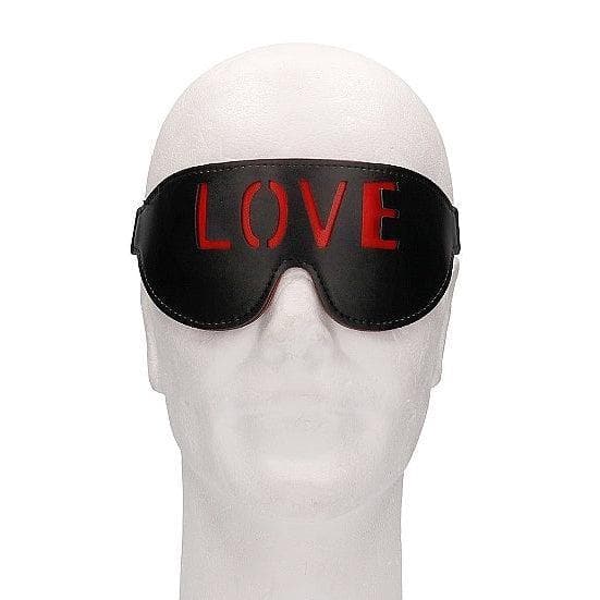 Shots Ouch! 'Love' Blindfold Black - Romantic Blessings