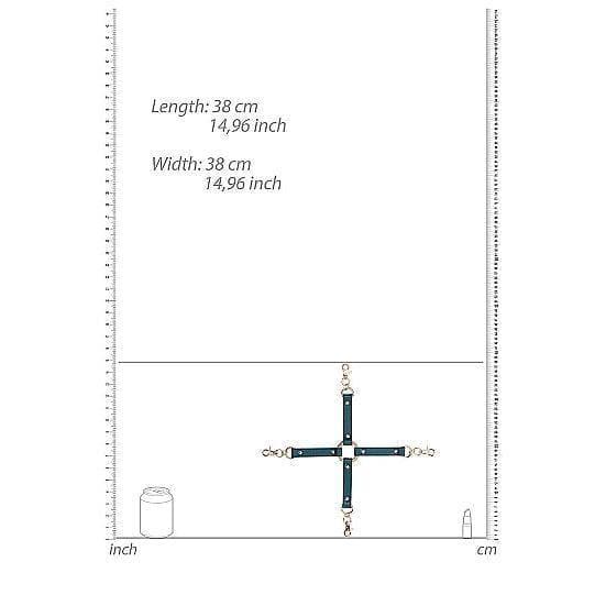 Shots Ouch! Halo Hogtie Connector Green - Romantic Blessings