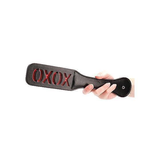Shots Ouch! 'XOXO' Paddle Black - Romantic Blessings