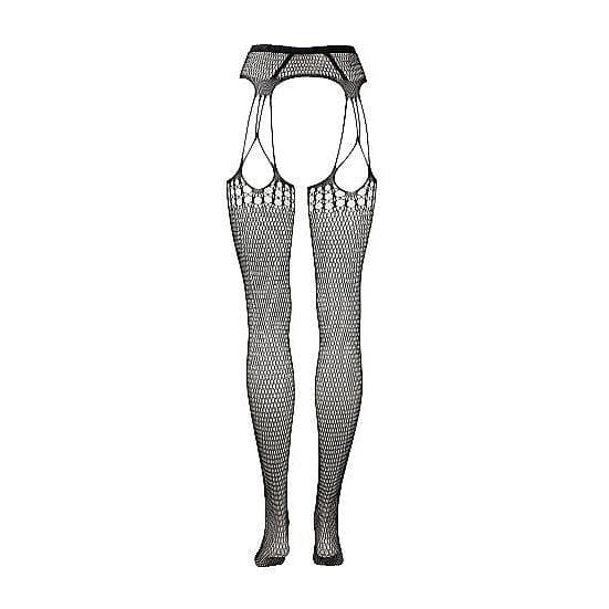 Shots Le Desir Celebrate Suspender Pantyhose Black - Romantic Blessings