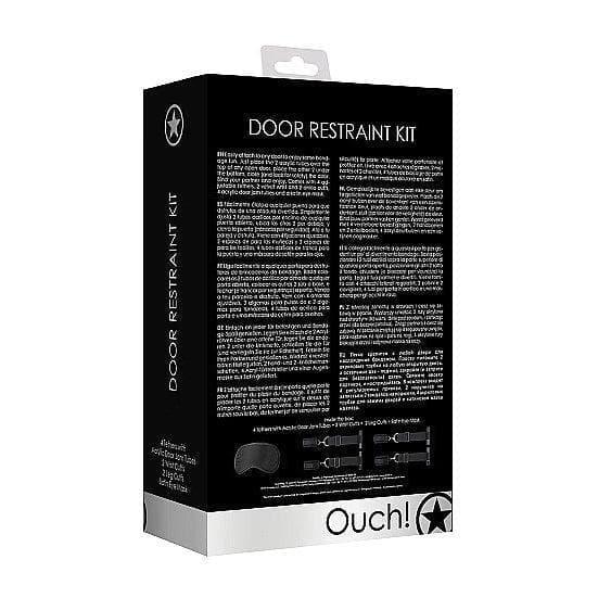 Shots Ouch! Door Restraint Set Black - Romantic Blessings