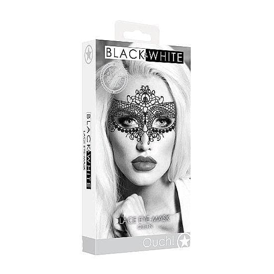 Ouch! Lace Eye-Mask Queen Black - Romantic Blessings