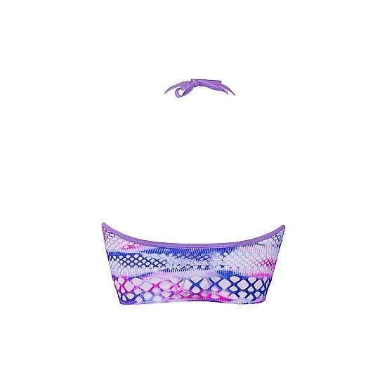 Shots Le Desir Strappy Halter Top & Dazzling Rhinestone Sticker Purple Multi Color - Romantic Blessings
