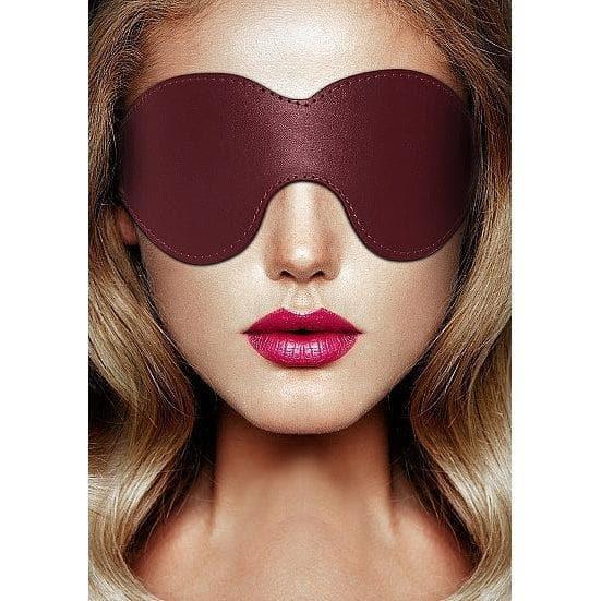 Shots Ouch! Halo Eye Mask Blindfold Burgundy - Romantic Blessings